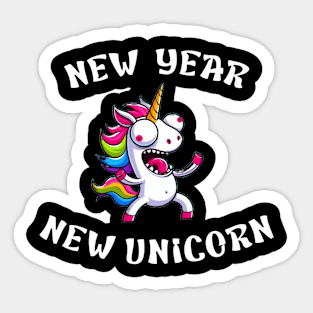 New Year's resolution Sticker